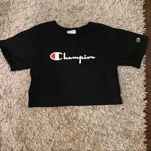 Champion cropped t-shirt